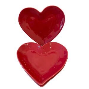 Copied -  New Target Threshold Pink Heart Melamine Dinner Plate Set of (4)